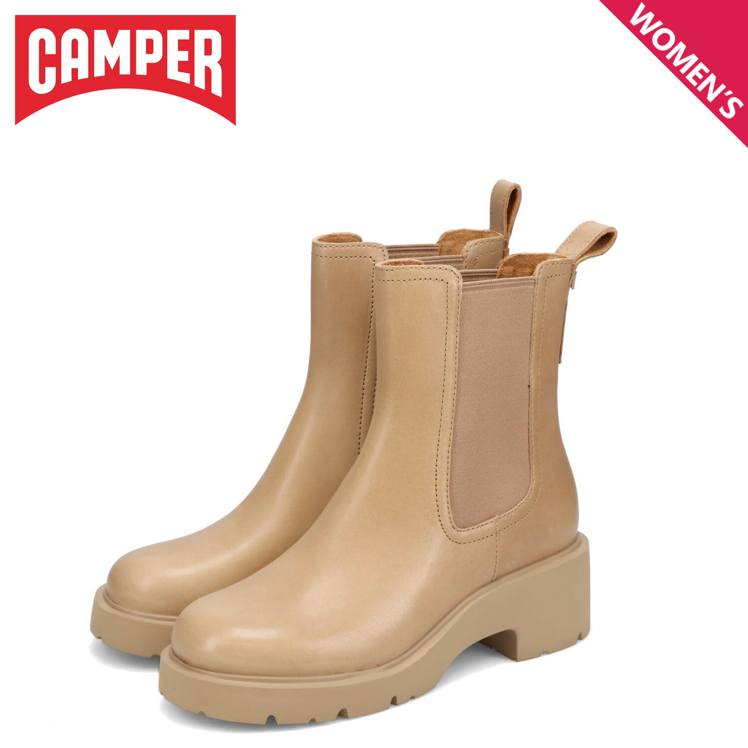 ں1000OFFݥ CAMPER MILAH ڡ ֡  ɥ֡ ߥ ǥ 饤 ֥饦 K400575