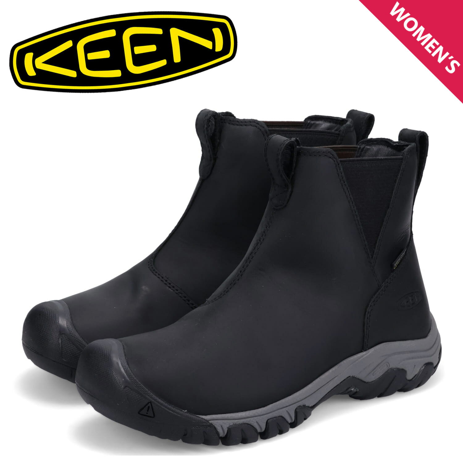 ں1000OFFݥ KEEN GRETA CHELSEA WATERPROOF  ֡ 󥿡֡ ɥ 쥿 륷 ץ롼 ǥ ɿ ɴ 1025526