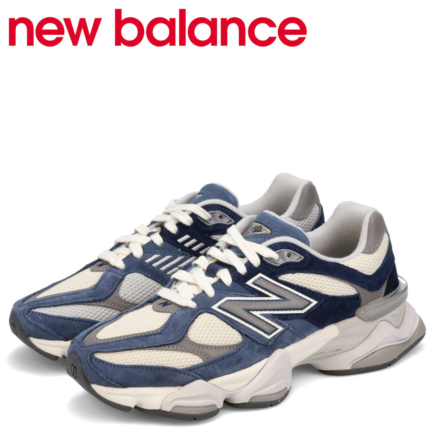 new balance ニューバランス 9060 スニーカー メンズ Dワイズ ブルー U9060IND