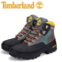 【最大1000円OFFクーポン配布中】 Timberland VIRBAM EURO HIKER ティンバーランド ブーツ ビブラム ユーロ ハイカー ブーツ メンズ ウォータープルーフ グレー A2KJP