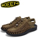 楽天inglewood Beauty【最大1000円OFFクーポン配布中】 KEEN UNEEK キーン サンダル スポーツサンダル ユニーク メンズ ダーク オリーブ 1023381