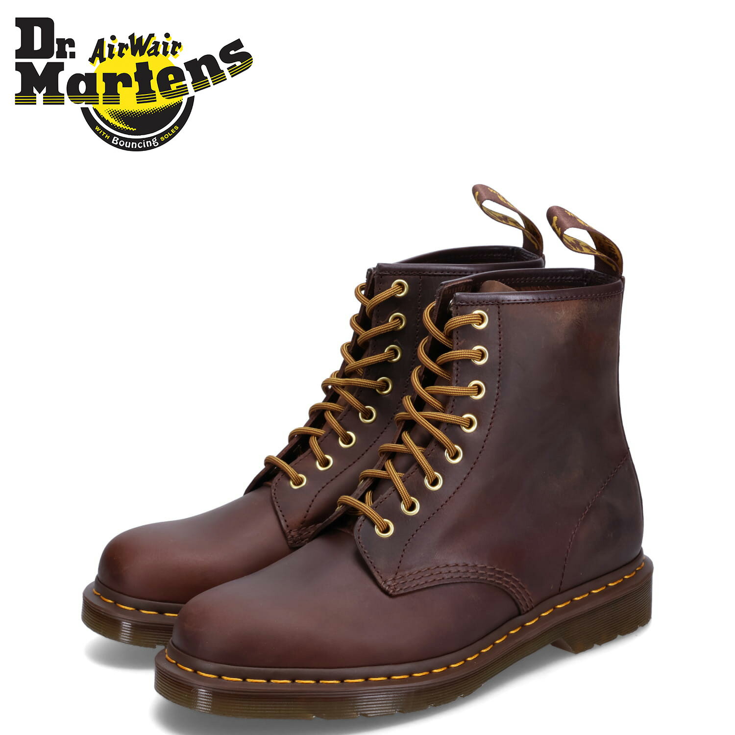 Dr.Martens 1460 LACE UP BOOTS ドクターマーチン 8ホール ブーツ メンズ ブラウン 11822200