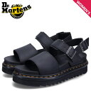 【最大1000円OFFクーポン配布中】 Dr.Martens VOSS STRAP SANDALS ドクターマーチン サンダル ストラップサンダル レディース ブラック 黒 24233001