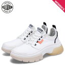 PALLADIUM PALLAWAVE LO METRO パラディウム パラウェーブ ロー メトロ スニーカー レディース 厚底 ホワイト 白 98577-116
