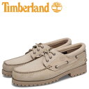 【最大1000円OFFクーポン配布中】 Timberland AUTHENTICS 3EYE ティンバーランド オーセンティック スリーアイ デッキシューズ メンズ ベージュ A5P4Z