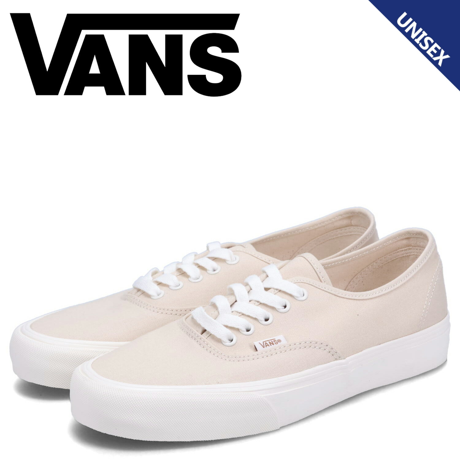 VANS AUTHENTIC VR3 ヴァンズ オーセンティック スニーカー メンズ レディース バンズ ベージュ VN0005UDKVG