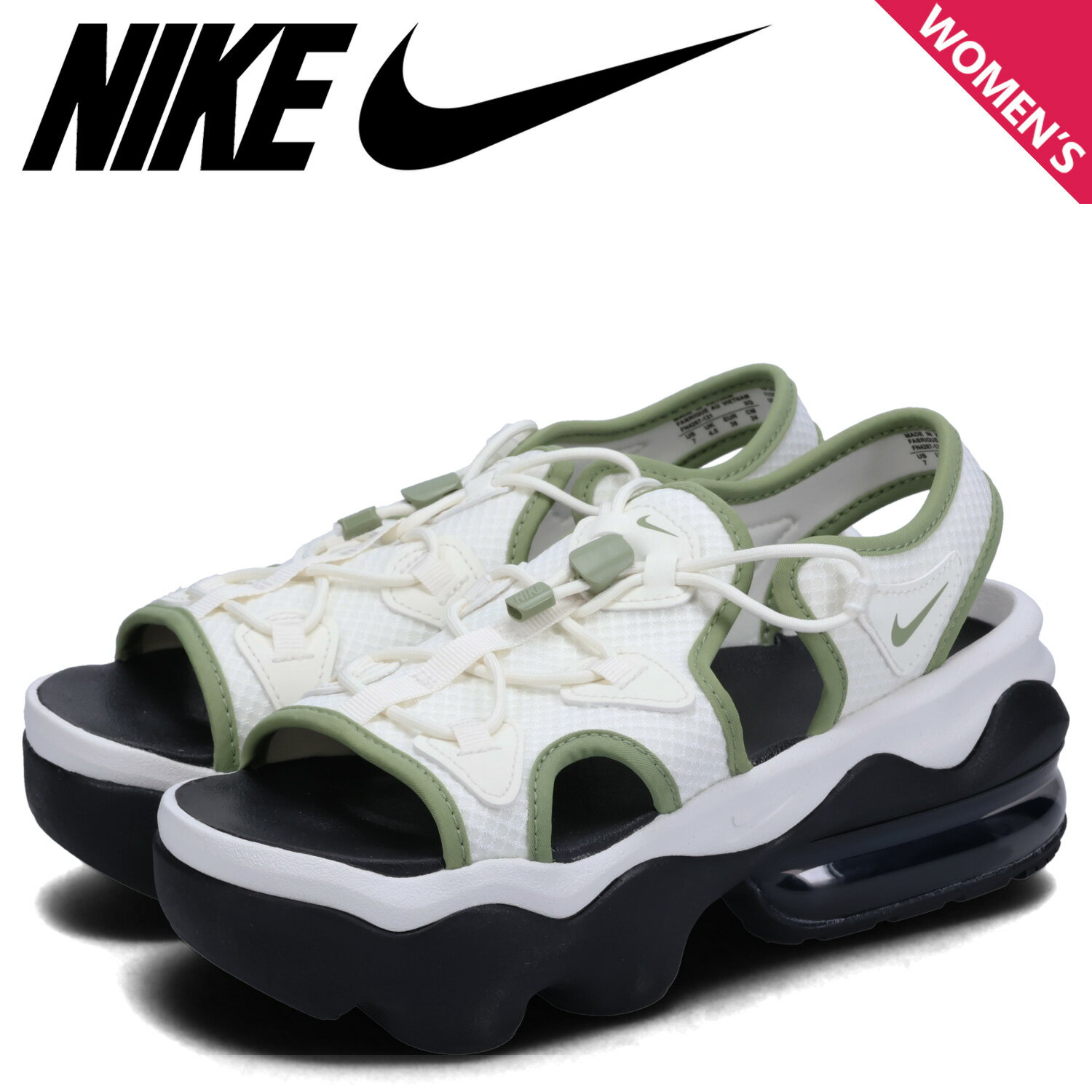 ナイキ NIKE エアマックス ココ サンダル ウィメンズ レディース 厚底 WMNS AIR MAX KOKO SANDAL TRK3 ホワイト 白 FN4287-121のサムネイル