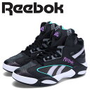 【最大1000円OFFクーポン配布中】 Reebok SHAQ ATTAQ リーボック シャックアタック スニーカー メンズ ハイカット ブラック 黒 HR05...