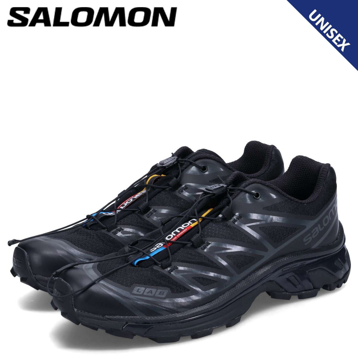 SALOMON XT-6 ADV サロモン シューズ トレッキングシューズ スニーカー メンズ ブラック 黒 L41086600