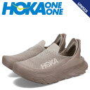 HOKA ONE ONE RESTORE TC ホカオネオネ スニーカー スリッポン リストア TC メンズ レディース 厚底 ベージュ 1134532