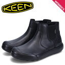 【最大1000円OFFクーポン配布中】 KEEN ELENA CHELSEA WP キーン サイドゴアブーツ チェルシー エレナ レディース ウォータープルーフ 防水 ブラック 黒 1027864