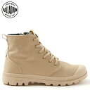 【最大1000円OFFクーポン配布中】 PALLADIUM PAMPA HI SEEKER LITE+ WP+ パラディウム スニーカー パンパ ハイ シーカー ライト プラス メンズ 防水 ベージュ 77856-219