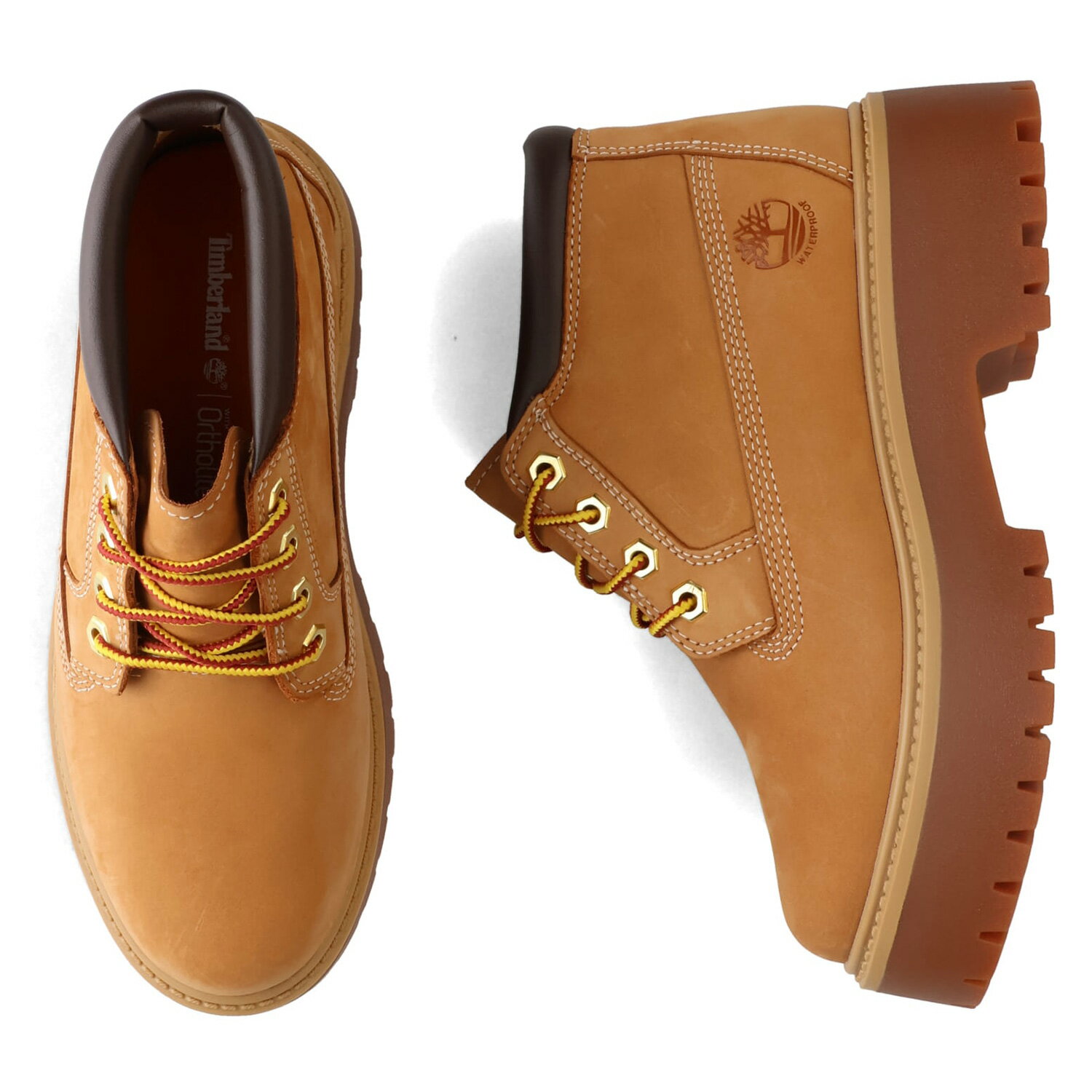 Timberland PREMIUM WP PLATFORM CHUKKA ティンバーランド ブーツ チャッカブーツ プレミアム ウォータープルーフ プラットフォーム レディース 厚底 防水 ウィート A5RF9