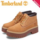 【最大1000円OFFクーポン配布中】 Timberland PREMIUM WP PLATFORM CHUKKA ティンバーランド ブーツ チャッカブーツ プレミアム ウォータープルーフ プラットフォーム レディース 厚底 防水 ウィート A5RF9