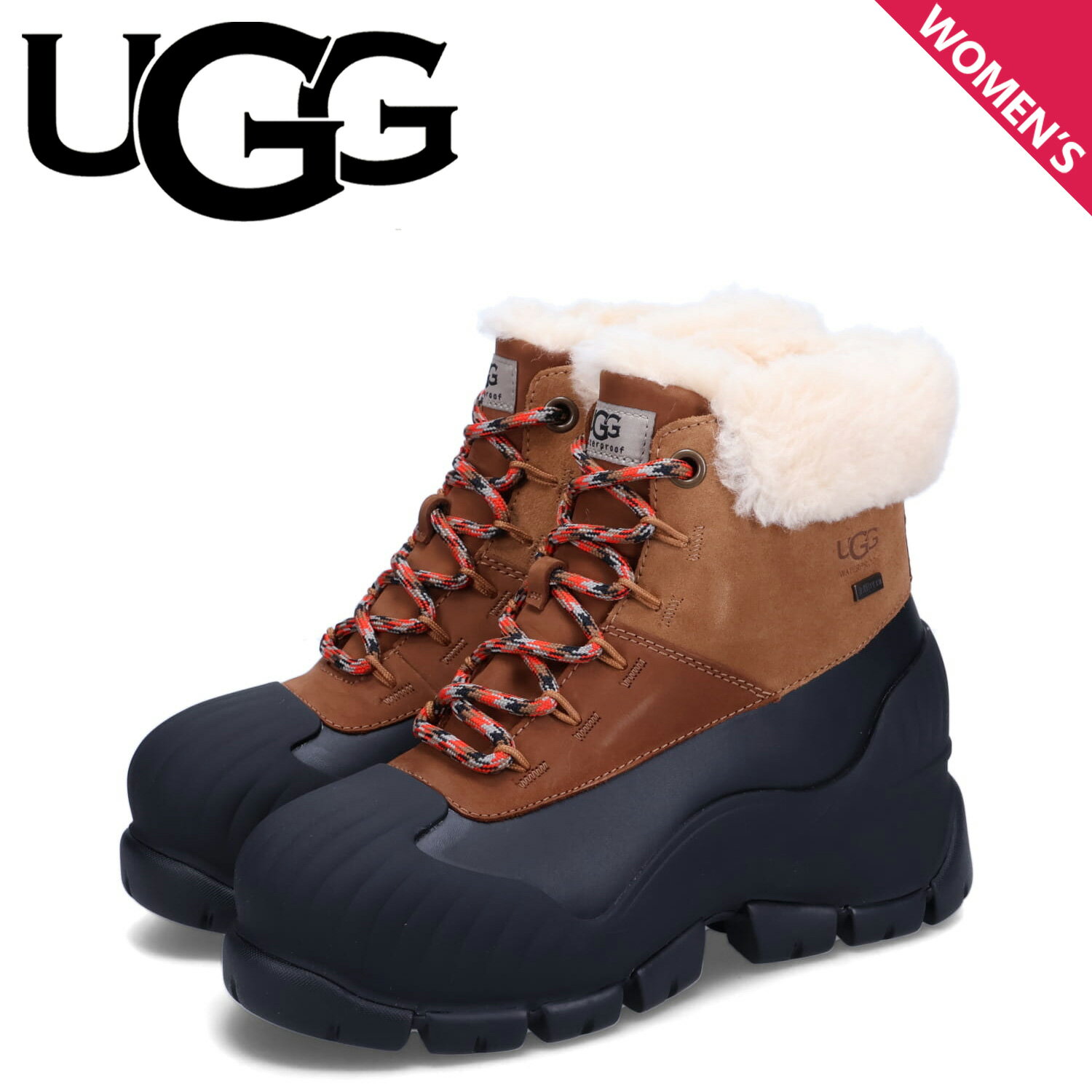 UGG ADIROAM HIKER アグ ブーツ アディローム ハイカー レディース 厚底 防水 チェスナット 1130851