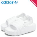 【最大1000円OFFクーポン配布中】 adidas Originals ADILETTE 22 XLG W アディダス オリジナルス サンダル ストラップサンダル アディレッタ 22 エクストララージ W レディース 厚底 ホワイト 白 IG5749