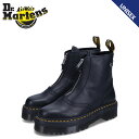 Dr.Martens JETTA ドクターマーチン ブーツ ジップ ジェッタメンズ レディース 厚底 ブラック 黒 27656001