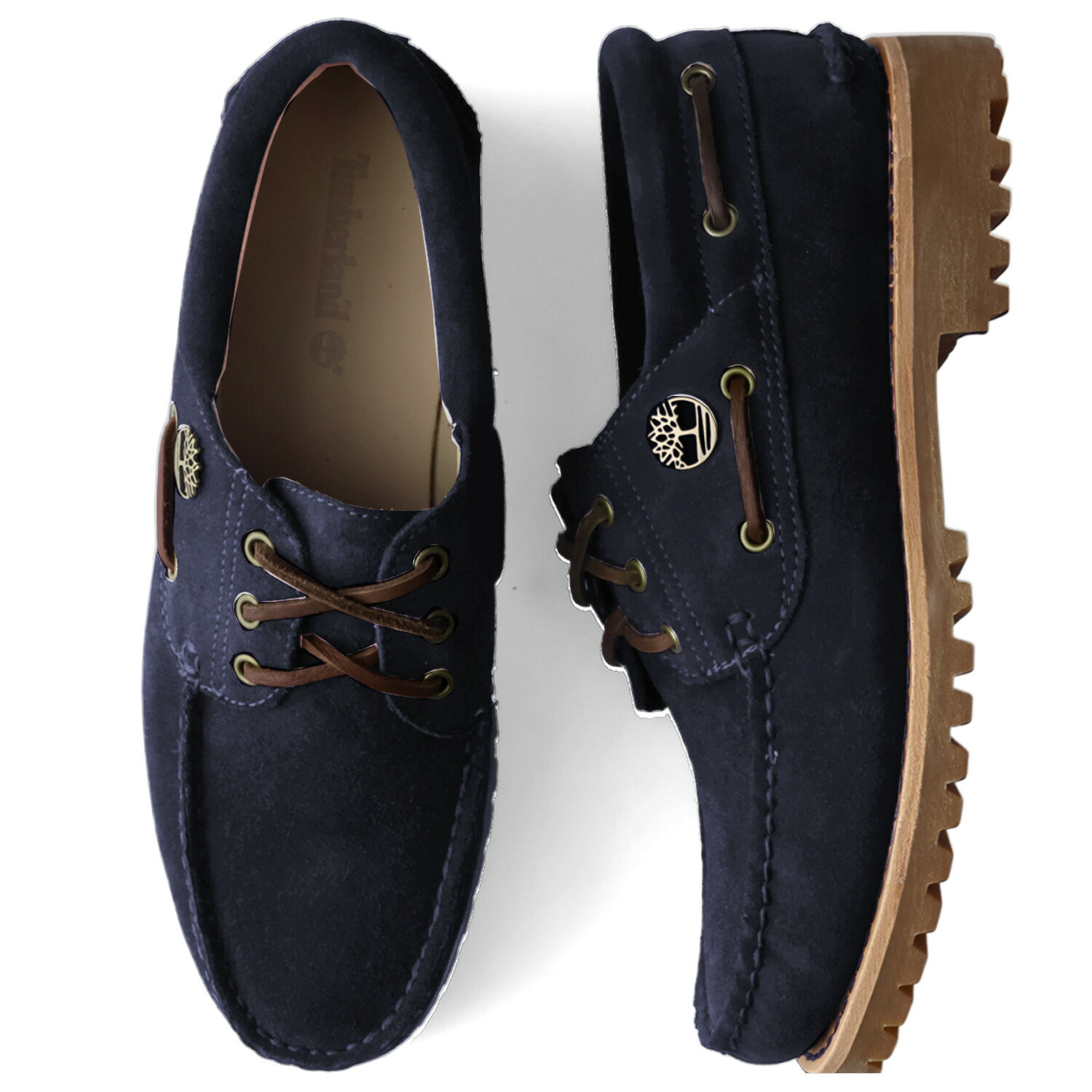 Timberland AUTHENTIC 3 EYE CLASSIC ティンバーランド スリーアイ デッキシューズ メンズ ダーク ブル..