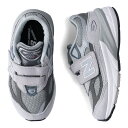 楽天inglewood Beauty【最大1000円OFFクーポン配布中】 new balance ニューバランス 990 スニーカー キッズ Dワイズ グレー IV990GL6