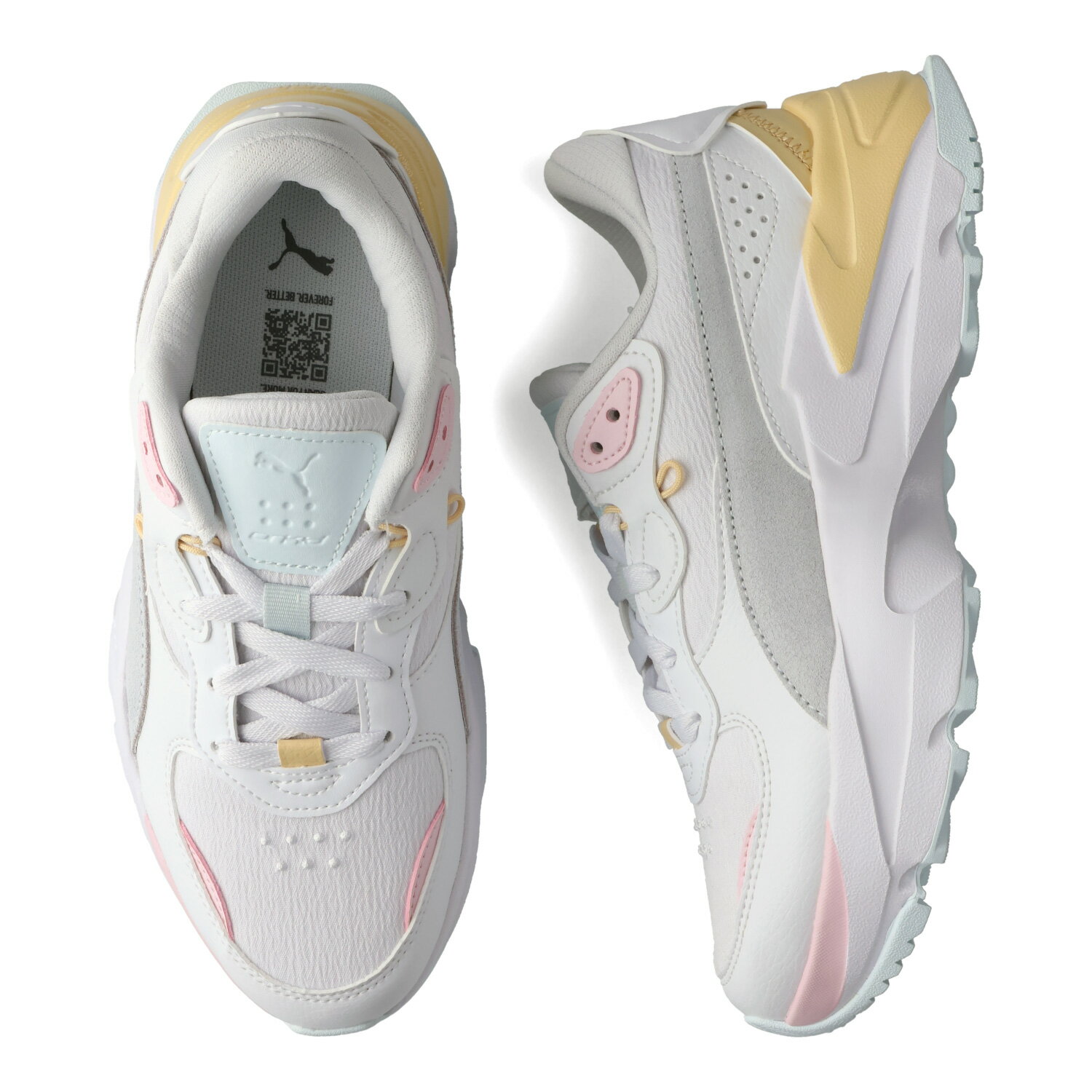 PUMA ORKID 2 PASTEL WNS プーマ スニーカー オーキッド゛ 2 パステル ウィメンズ レディース 厚底 ホワイト 白 396009-01