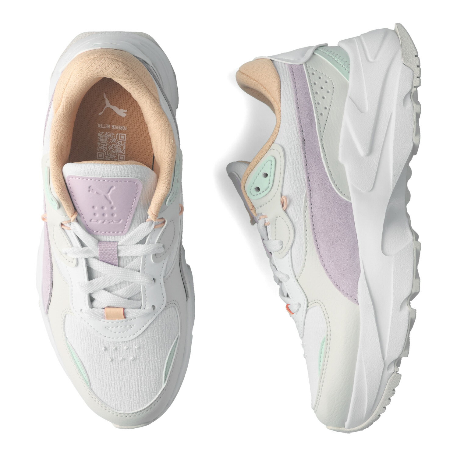 PUMA ORKID 2 PASTEL WNS プーマ スニーカー オーキッド゛ 2 パステル ウィメンズ レディース 厚底 ホワイト 白 396009-02