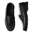 PARABOOT CORAUX RAID パラブーツ コロー ローファー コインローファー モカシン メンズ ブラック 黒 183332