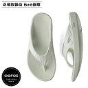 OOFOS OORIGINAL LIMITED ウーフォス サンダル リカバリーサンダル トング ウーオリジナル リミテッド レディース 厚底 ライト グリーン 2000580