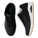 SKECHERS UNO STAND ON AIR スケッチャーズ ウノ スタンド オン エア スニーカー メンズ ブラック 黒 52458