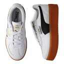 PUMA PALERMO ELEVATA LTH プーマ スニーカー パレルモ エレベータ レザー レディース ブラック 黒 400461