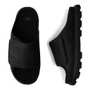 【最大1000円OFFクーポン配布中】 UGG SOLANO SLIDE アグ サンダル スライドサンダル ソラノ メンズ ブラック 黒 1167651