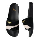PUMA LEADCAT 2.0 SUEDE OG SLIDES プーマ サンダル スライドサンダル リードキャット2.0 スエード OG メンズ ブラック 黒...