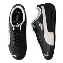 PUMA SPEEDCAT LTHR プーマ スニーカー スピードキャット レザー レディース ブラック 黒 403175