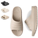 TELIC W-CLOUD テリック サンダル スライドサンダル メンズ レディース 厚底 ブラック ホワイト ライト ブラウン 黒 白