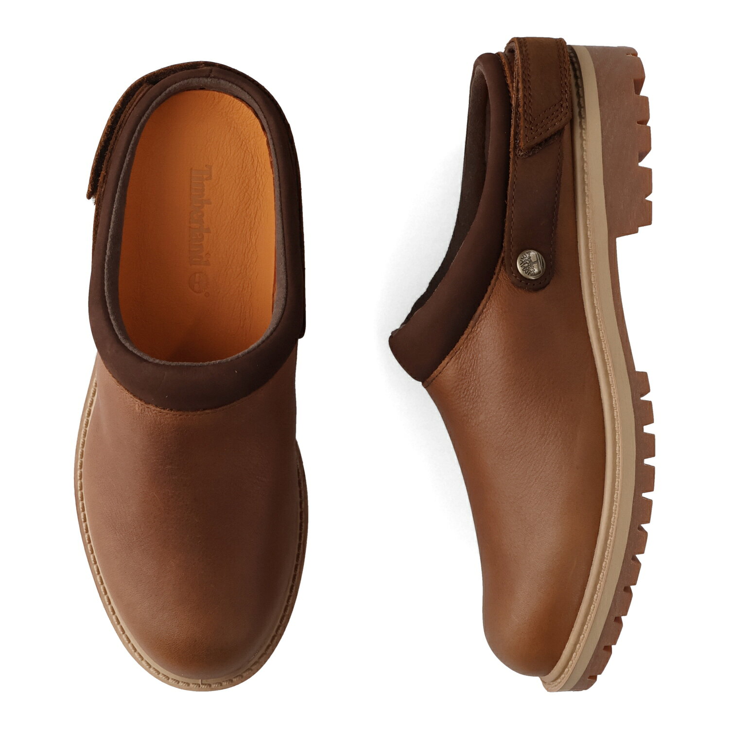 Timberland PREMIUM CLOG ティンバーランド サンダル クロッグサンダル プレミアム クロッグ レディース 防水 耐久 ブラウン A2PSB-EM6