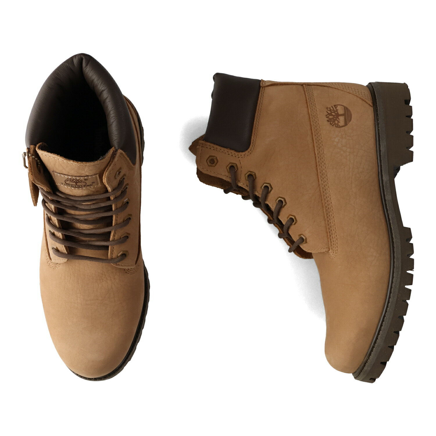 【最大1000円OFFクーポン発行中】 Timberland 6 IN LACE WATERPROOF BOOT ティンバーランド 6インチ ブーツ メンズ Wワイズ 防水 ブラウン A6G1R