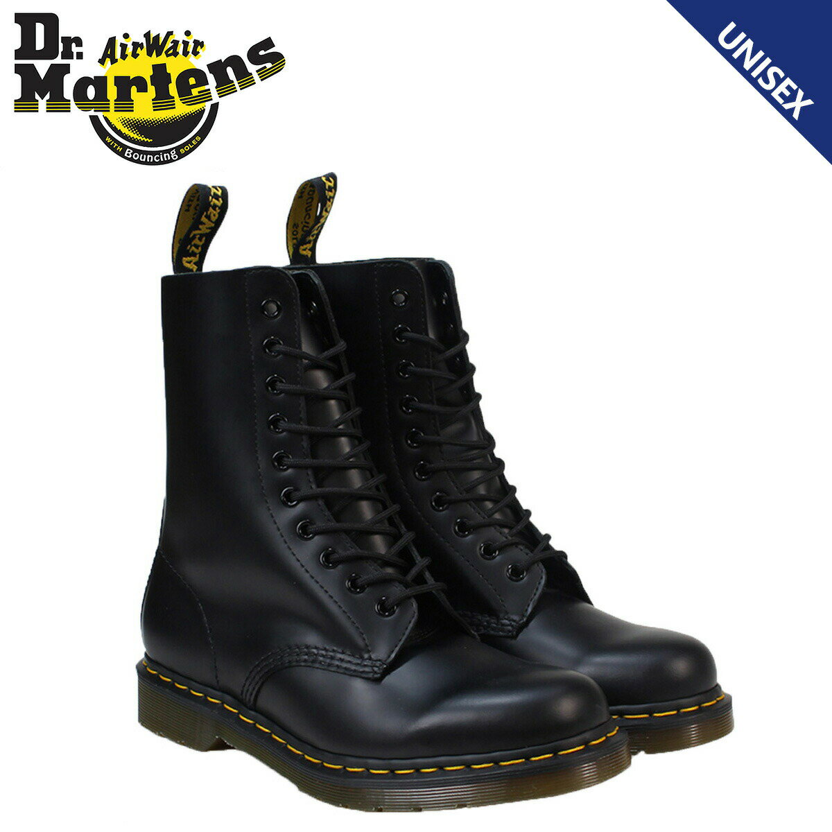 Dr.Martens 10EYE BOO 10ホール メンズ レディース ドクターマーチン 1490 ブーツT R11857001