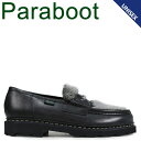 楽天inglewood Beauty【最大1000円OFFクーポン配布中】 PARABOOT REIMS パラブーツ ランス ローファー シューズ メンズ レディース ブラック 黒 102985