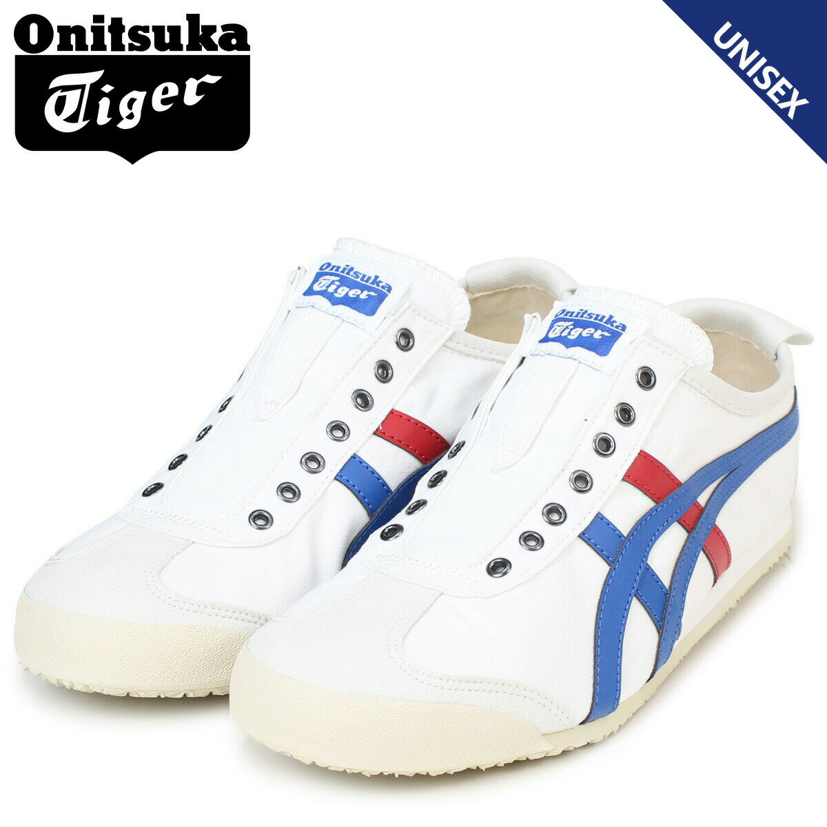 Onitsuka Tiger MEXICO66 SLIP ON ᥭ66 åݥ ˥ĥ  ǥ ˡ TH1B2N 0143 ۥ磻 