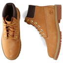 【最大1000円OFFクーポン配布中】 Timberland JUNIOR 6INCH PREMIUM WATERPROOF BOOTS レディース ブーツ 6インチ ティンバーランド 12909 プレミアム ウォータープルーフ