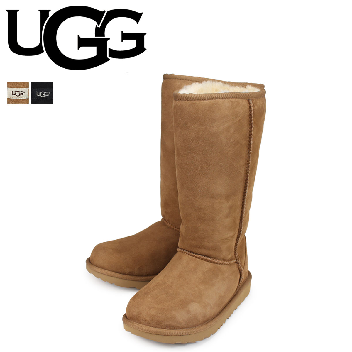 【最大1000円OFFクーポン配布中】 UGG KIDS CLASSIC II TALL アグ ムートン ブーツ クラシック 2 1017713K レディース キッズ