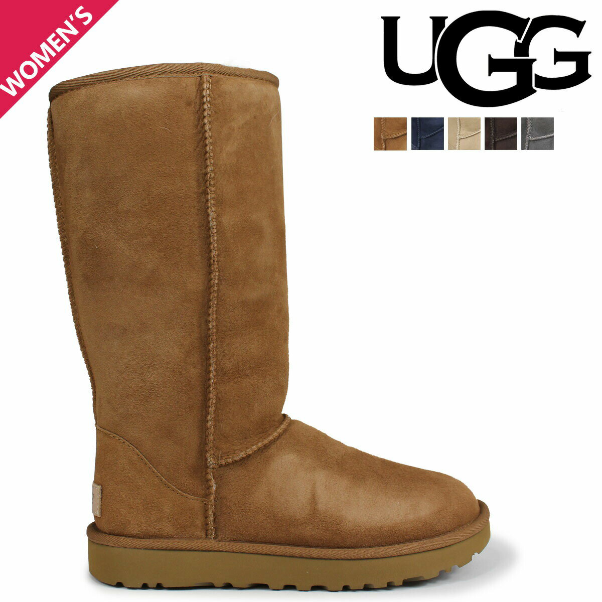 【最大1000円OFFクーポン配布中】 UGG WOMENS CLASSIC TALL II アグ ムートンブーツ クラシック トール 2 レディース 5815 1016224