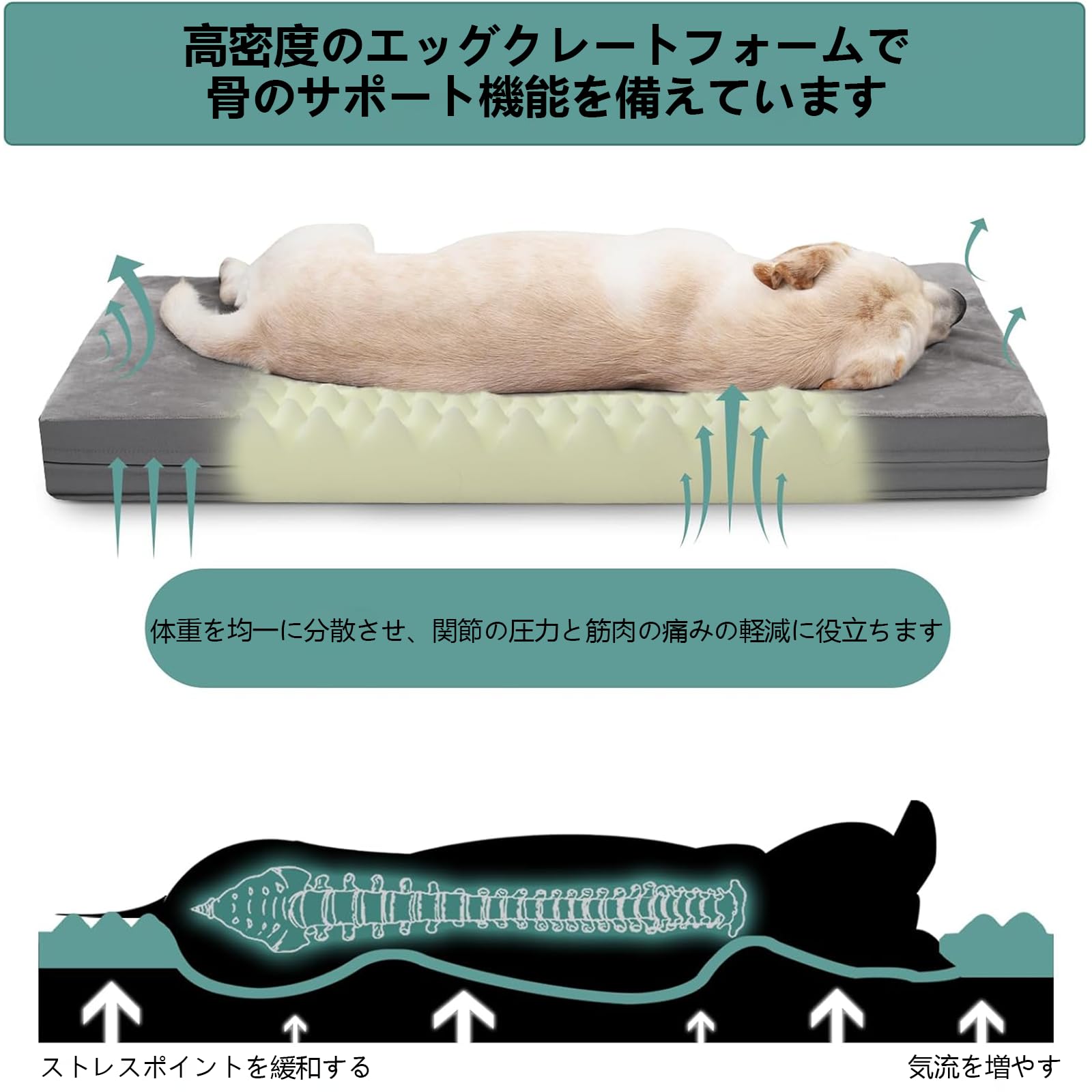犬 クッション 清掃しやすい 防水 ベッド クッション ペットベッド 猫 犬 クッショ...