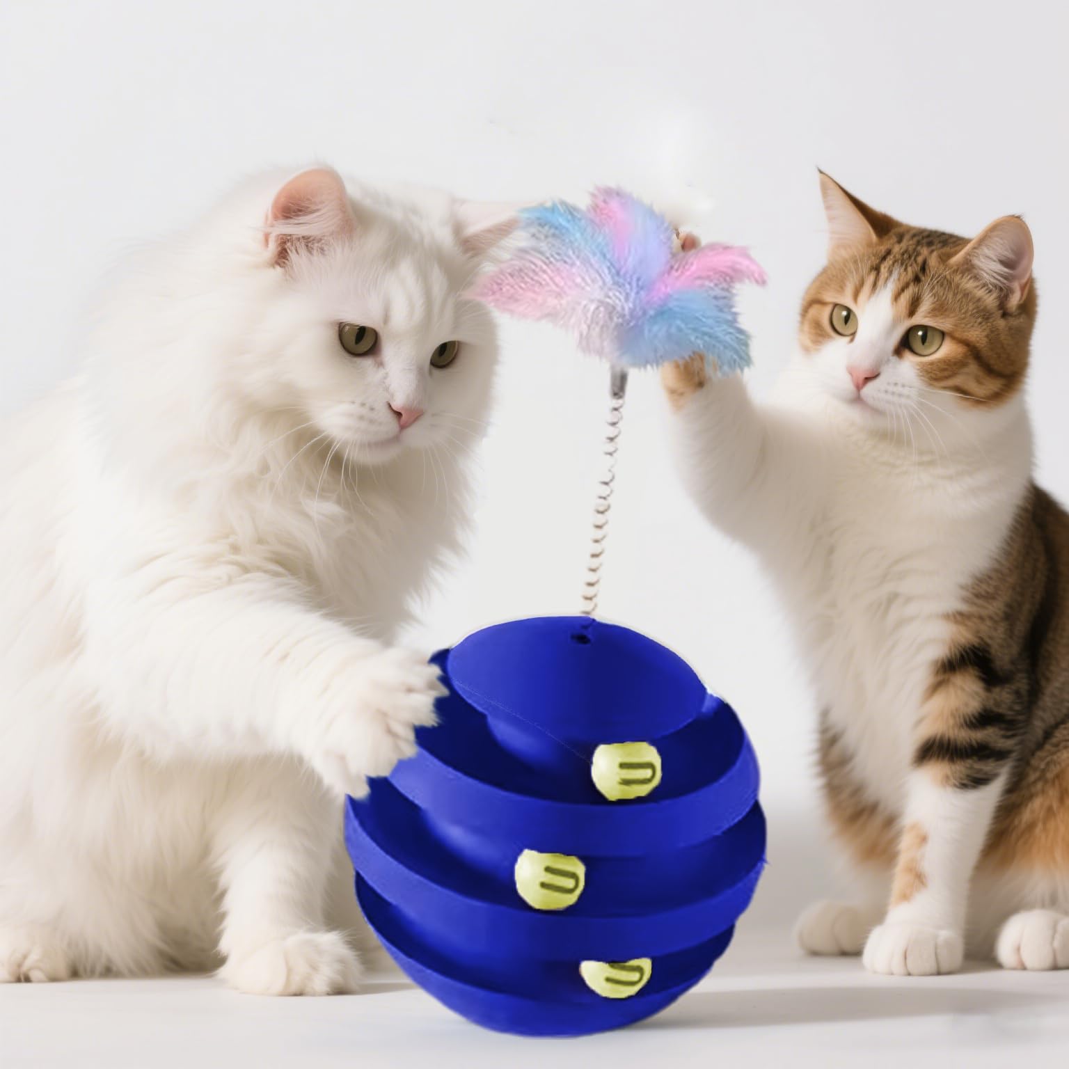 乐天商城 - 猫 おもちゃ ボール 一人遊び 猫 運動不足 ストレス解消 知育 おもちゃ コロコロボール ペット用 知育タンブラー おもちゃ インタラクテ 人気 ストレス解消 好奇心満足
