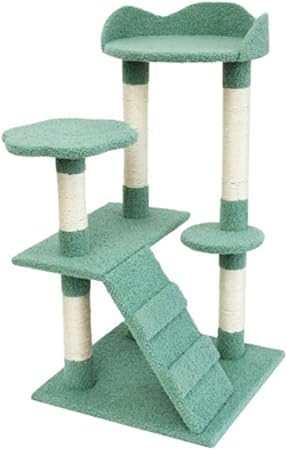 猫の木は室内飼育の猫に最適で、大型猫専用のデザインです。毛皮を覆う友達に登る、遊ぶ、リラックスする十分なスペースを提供しますオールインワン：この背中の猫用キャットタワーには、ジュートの引っ掻き部分やクッションなど、さまざまなレベルがありますさまざまな活動と休息のポイントを提供し、猫の楽しみをお楽しみいただけます複数の猫を飼う家庭に適しており、各猫のユニークなスペースを確保します広々としたベース：猫が登ったり這ったりする際の揺れや倒れを防ぎ、ふわふわとした友達の探検と楽しみを提供し、安全で快適な環境を提供します猫小屋、猫の木、引っ掻き傷、おもちゃ、アクティビティセンター、猫タワー家具、刮棒、猫タワー、猫タワー、猫タワー(blue)