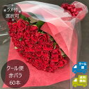 【クール便】赤いバラ60本の花束| 40cm以上 ラメ有無選択可 送料込み |還暦祝い ダイヤモンド婚式 誕生日 結婚記念日 出産祝い 開店祝い 【6日後以降お届け日指定可】