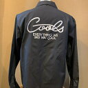 COOLS クールスネオン 長袖オープン ボウリングシャツ クールブロス ストリート ロックンロール ハーレー バイカー COOLBROS メンズ レディース 村山一海