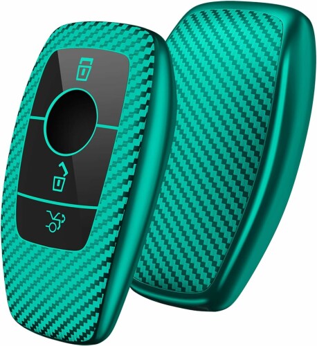 ベンツ キーケース ベンツキー カバー TPU 360度フルプロテクション 傷 防止 ベンツ アクセサリー 車 e系 キーケース,TXW-グリーン