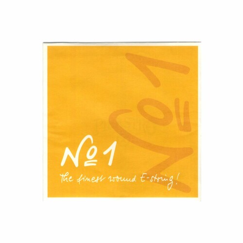 ピラストロ No.1 ナンバーワン ヴァイオリン弦 E線 スチール/クロムスチール巻 4/4 ループエンド 3115