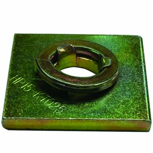 ダイドーハント (DAIDOHANT) (接合金具) バネ付角座金 4.5X40角 (穴径14.2mm) (10枚) 10102777