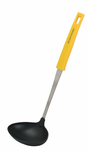 デリッシュキッチン パール金属 お玉 ナイロン製 イエロー G-5196